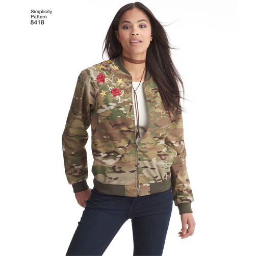 Simplicity Bomber Jacket S8418 - Image 3