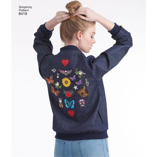 Simplicity Bomber Jacket S8418 - Image 4