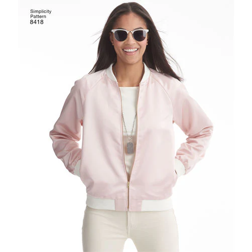 Simplicity Bomber Jacket S8418 - Image 6