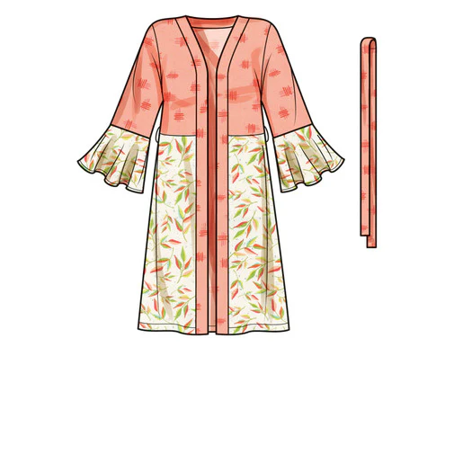 Simplicity Caftans and Wraps S9603 - Image 5