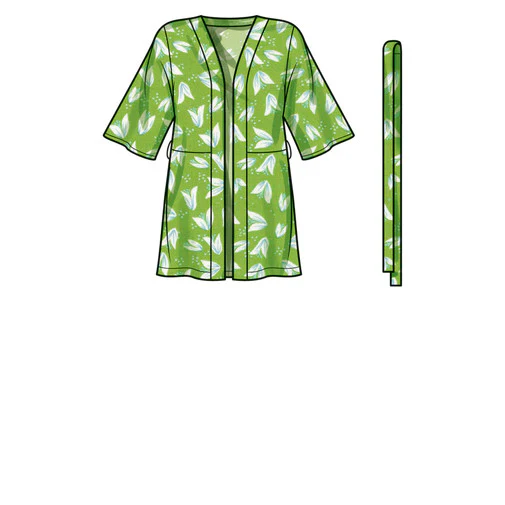Simplicity Caftans and Wraps S9603 - Image 6