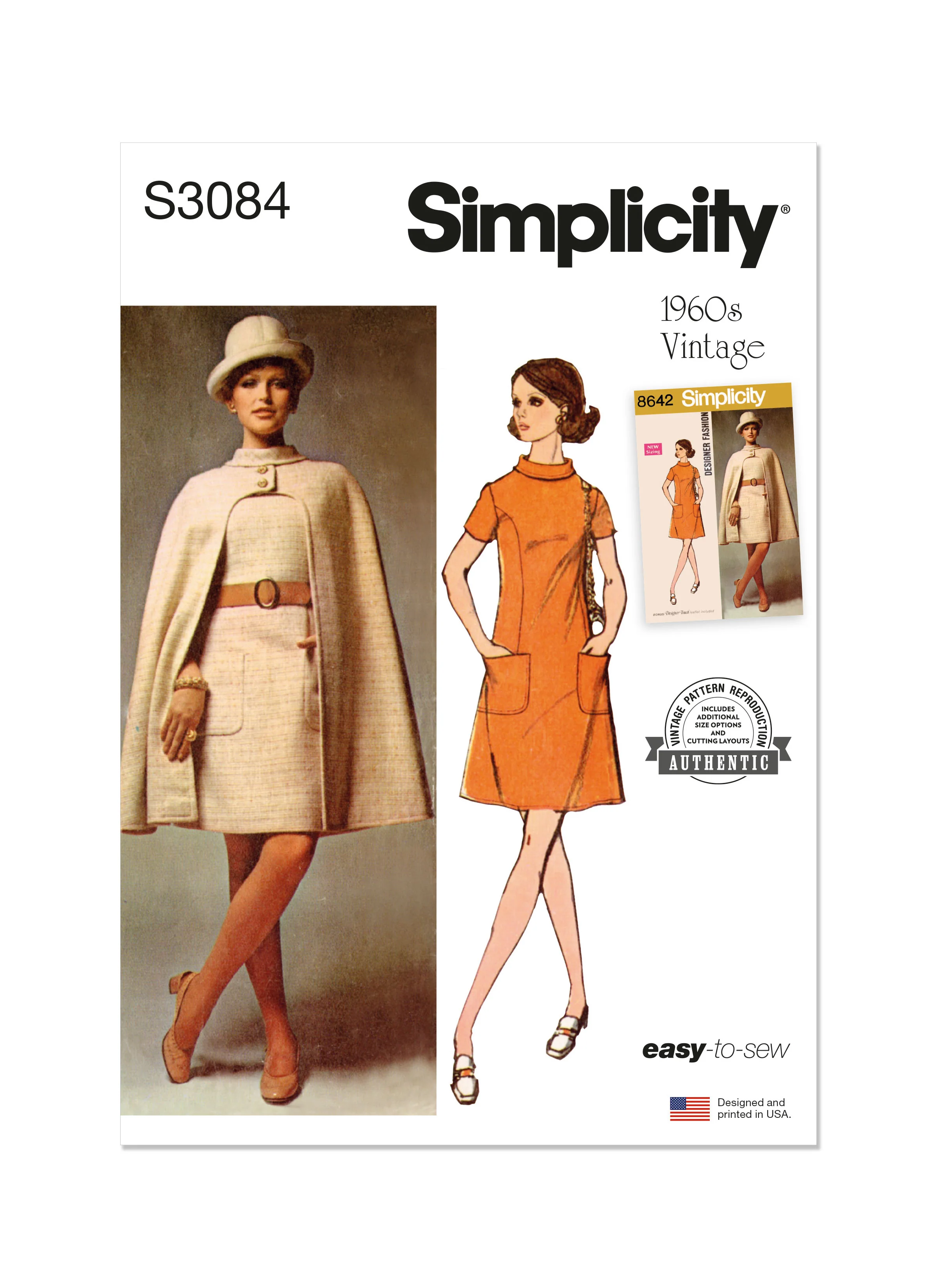 Simplicity Cape and Dress S3084 - Image 2