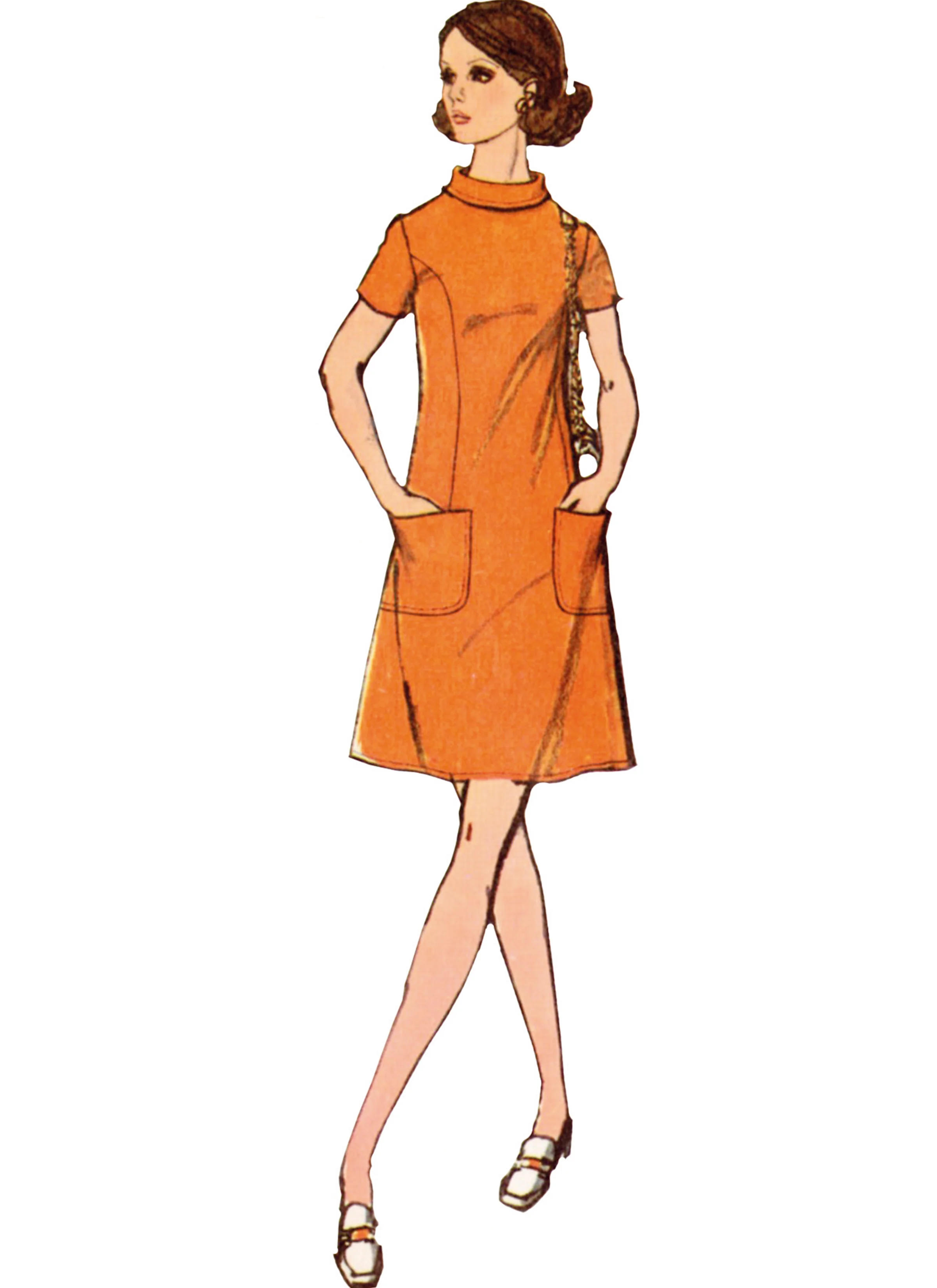 Simplicity Cape and Dress S3084 - Image 3
