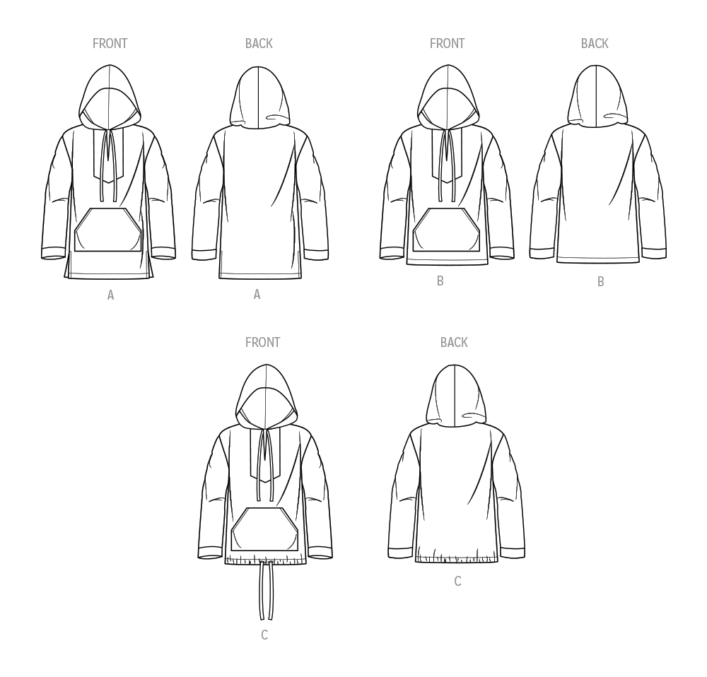 Simplicity Child/Adult Hoodies S9759 - Image 14