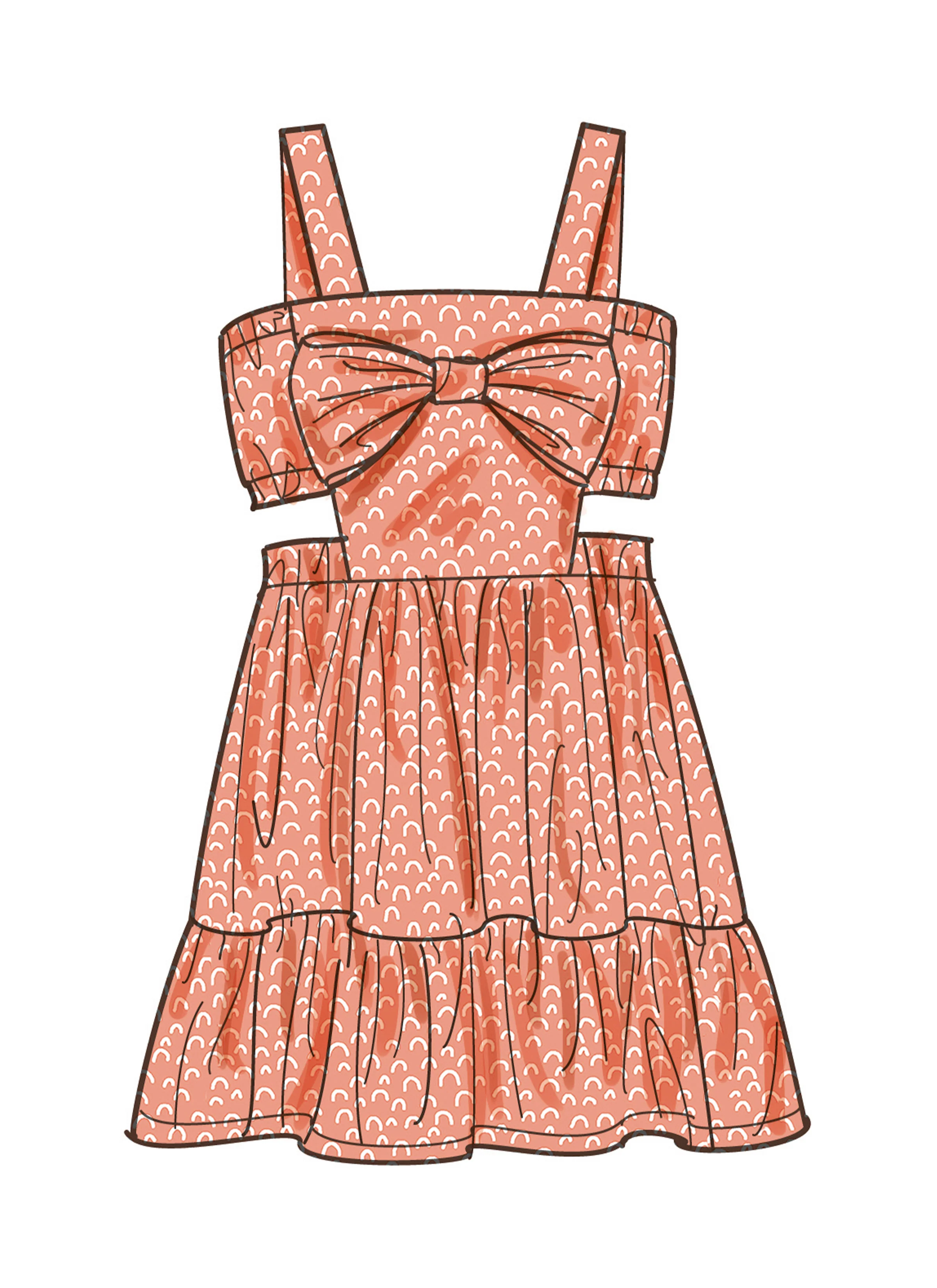 Simplicity Child Dress & Top S9962 - Image 5