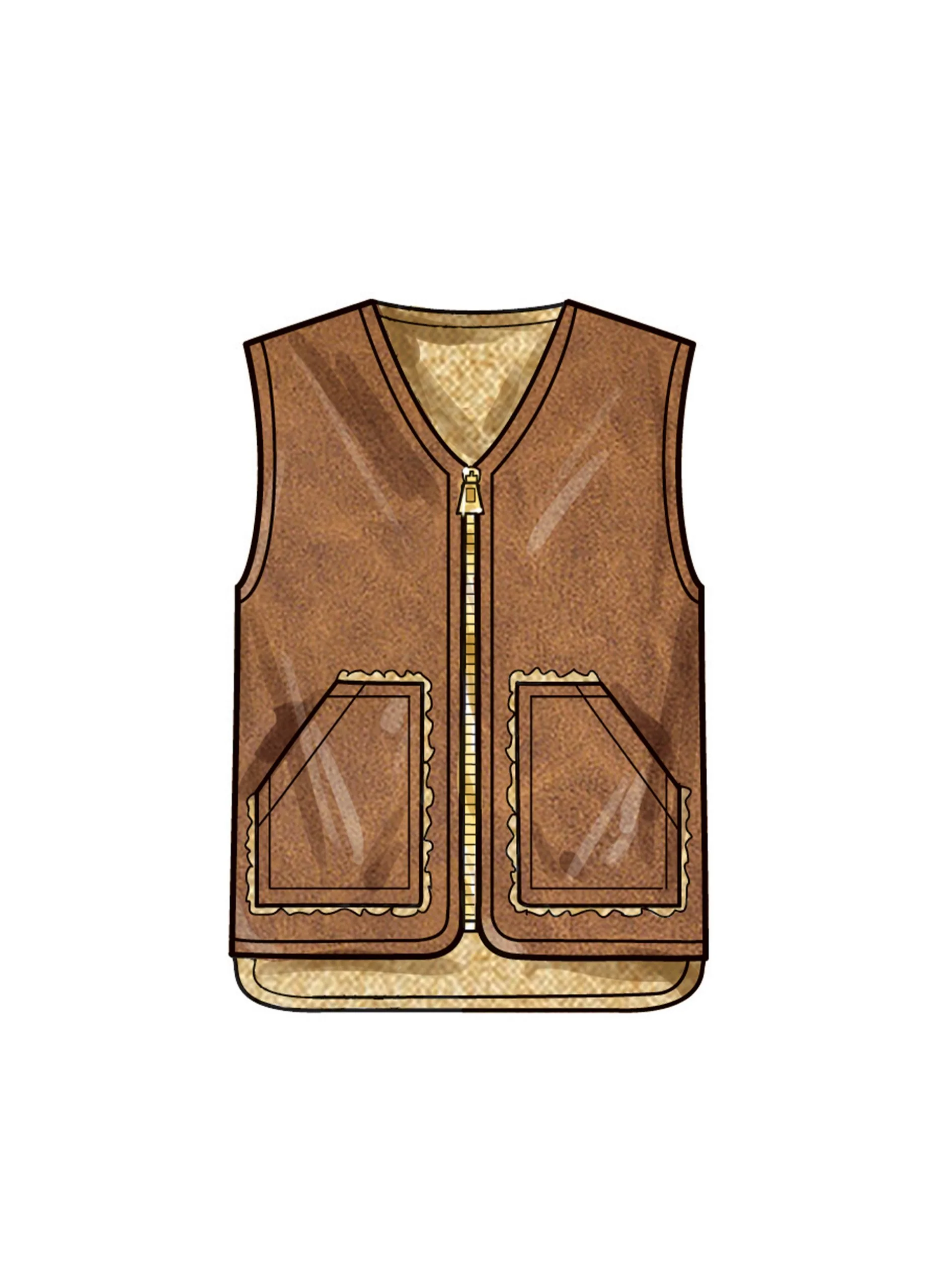 Simplicity Child/Teen/Adult Waistcoats S9860 - Image 10
