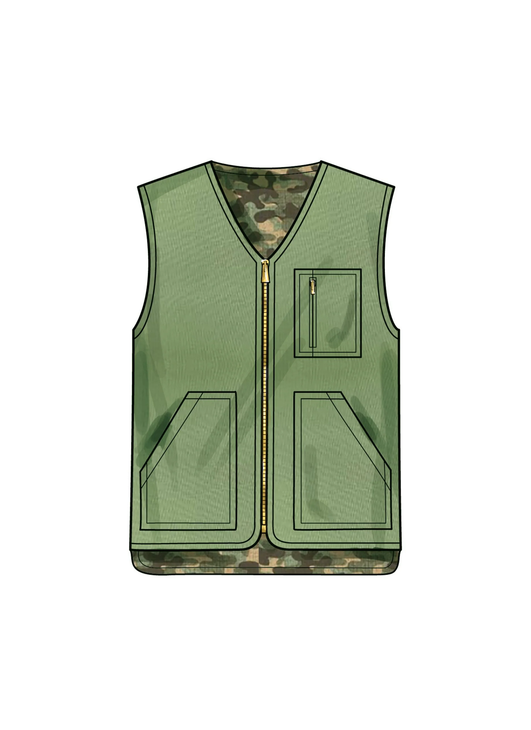 Simplicity Child/Teen/Adult Waistcoats S9860 - Image 11
