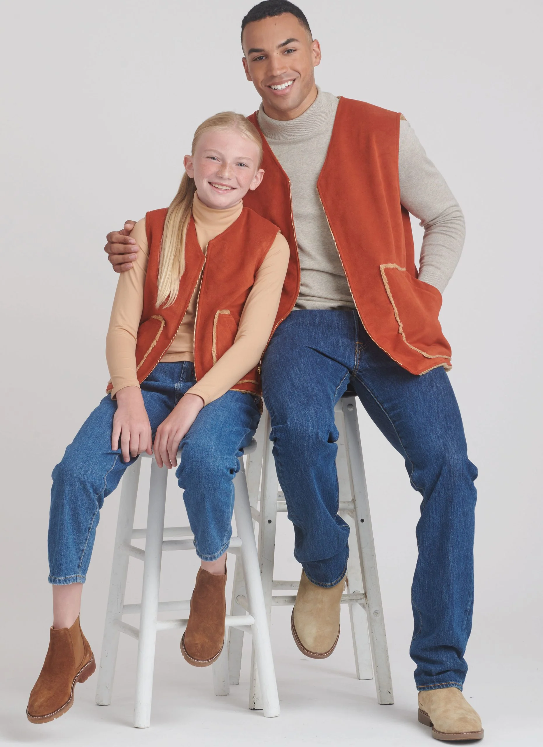 Simplicity Child/Teen/Adult Waistcoats S9860 - Image 3