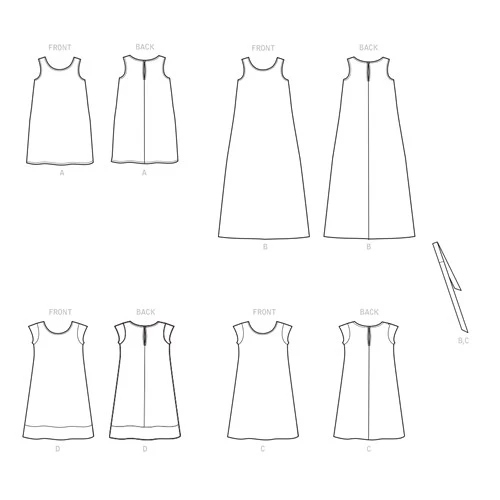 Simplicity Child/Teen Dresses S9120 - Image 7