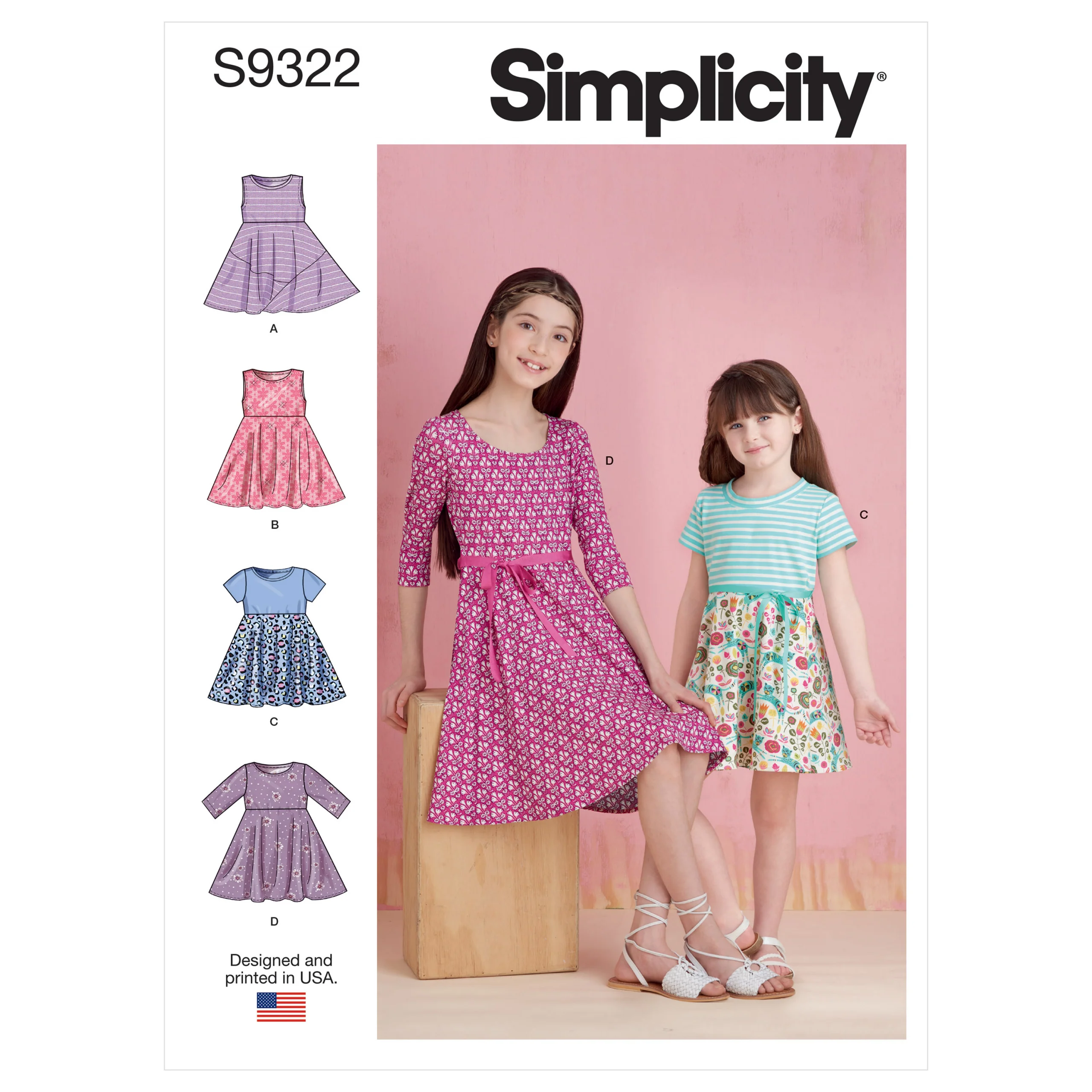 Simplicity Child/Teen Dresses S9322 - Image 2