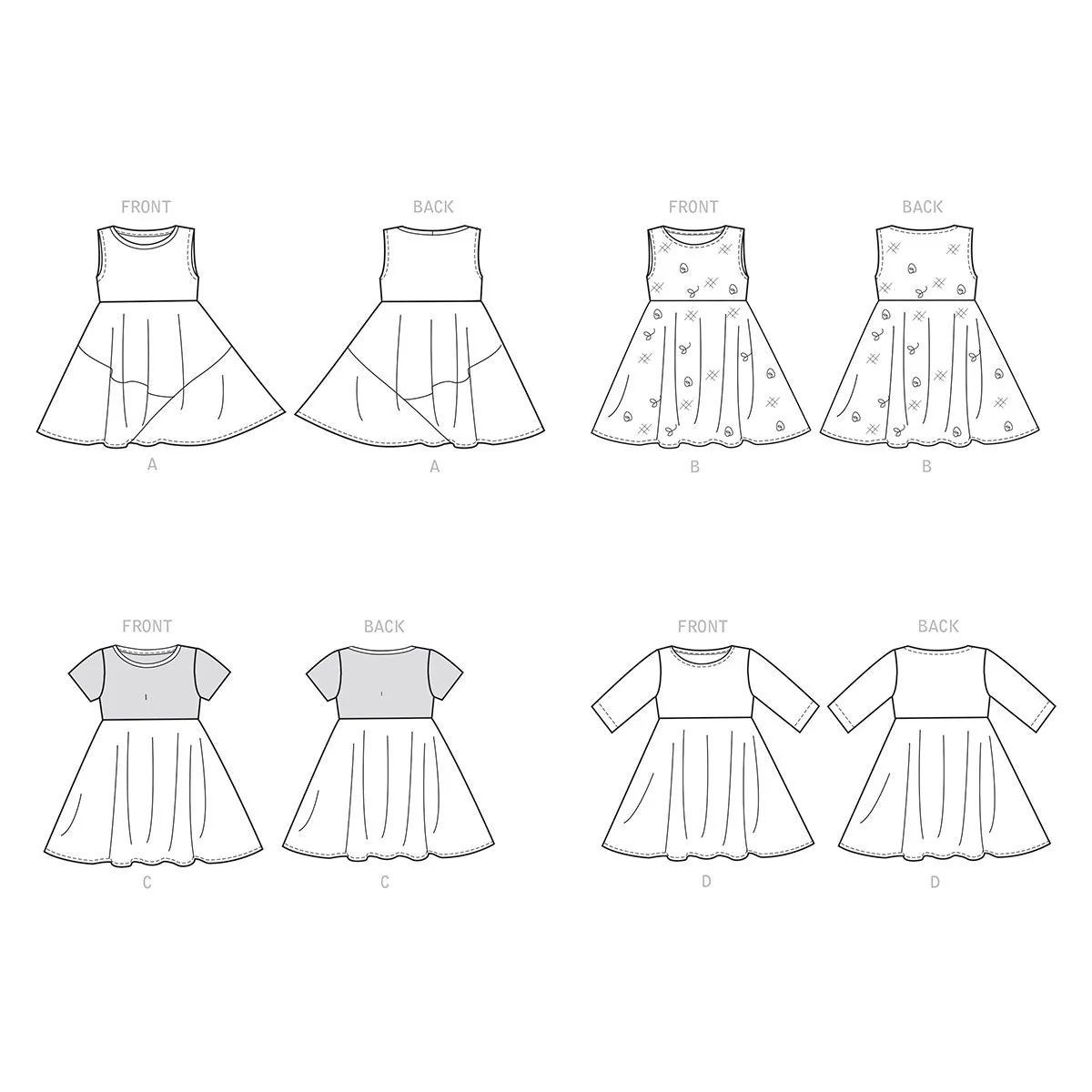 Simplicity Child/Teen Dresses S9322 - Image 7