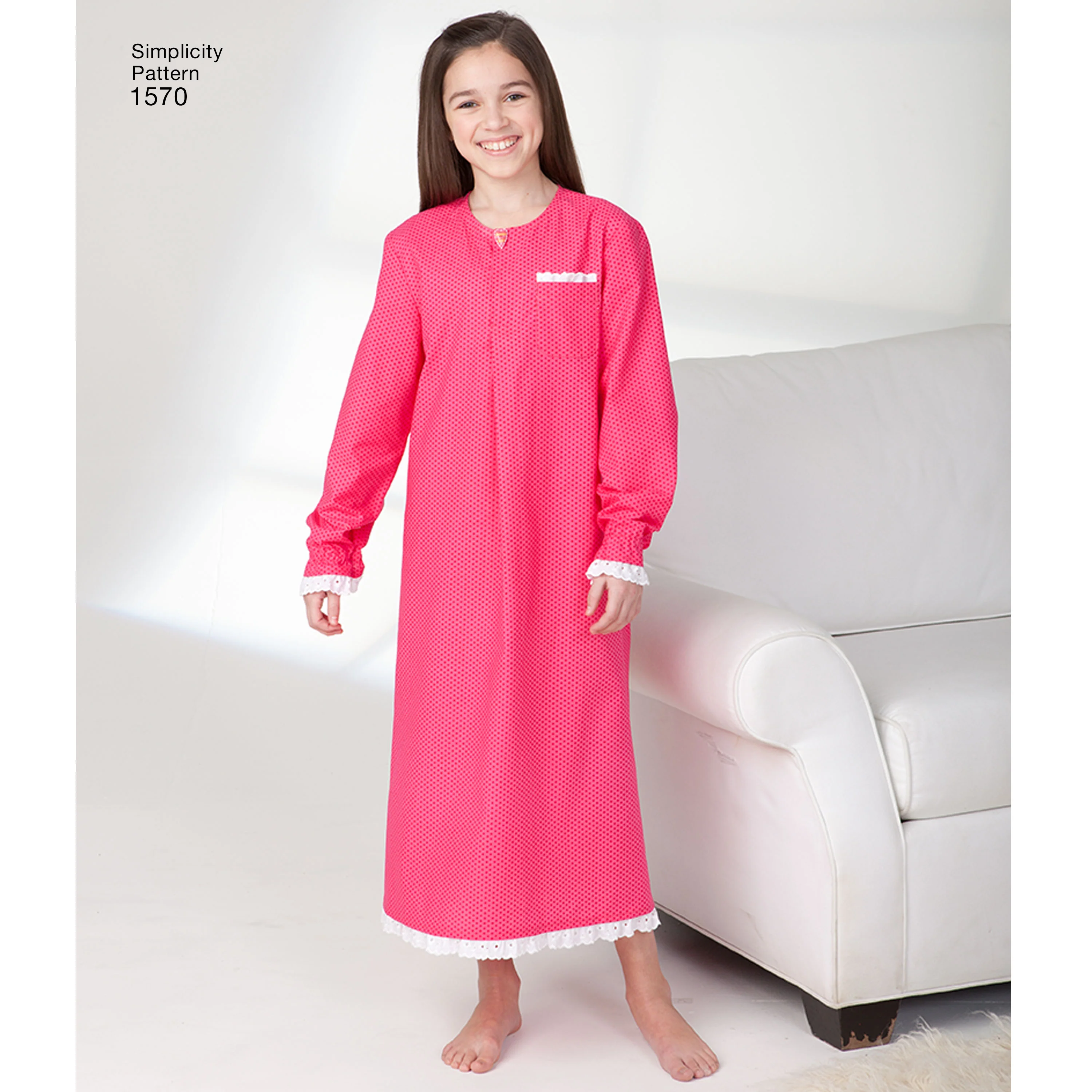 Simplicity Child/Teen Nightwear S1570 - Image 4