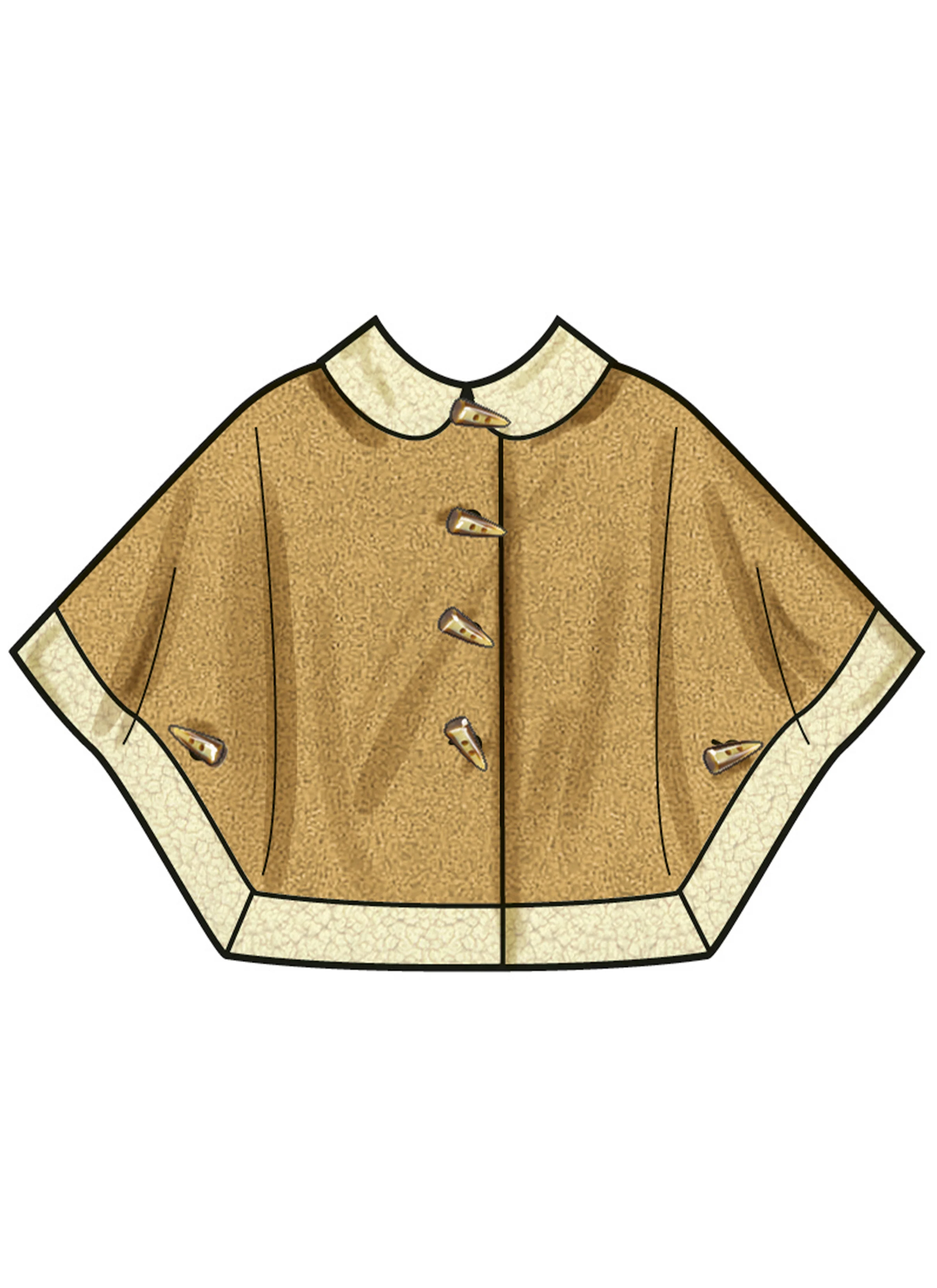 Simplicity Child/Teen Ponchos S3043 - Image 8