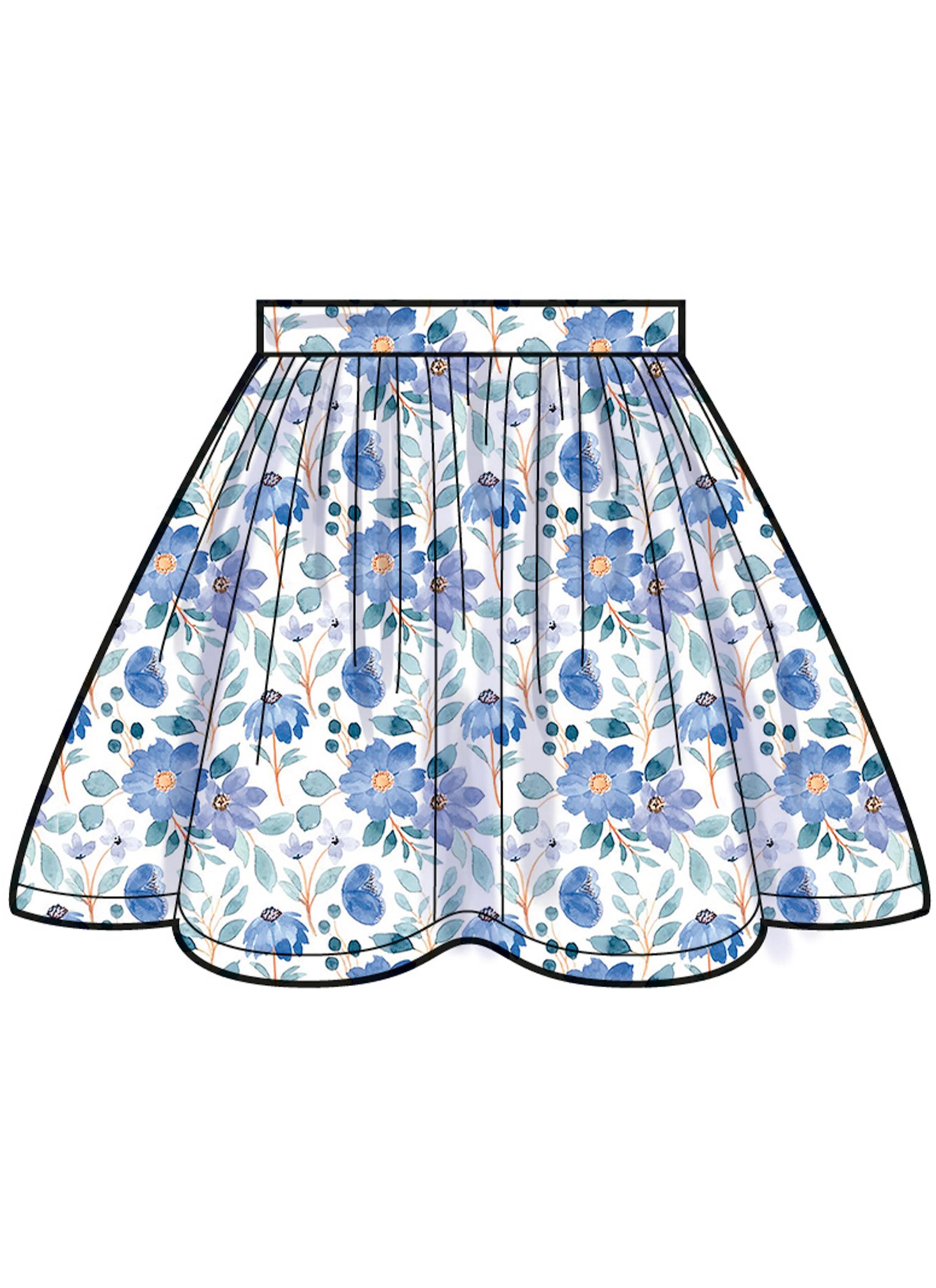 Simplicity Child/Teen Skirts, Jacket & Tops S3044 - Image 7
