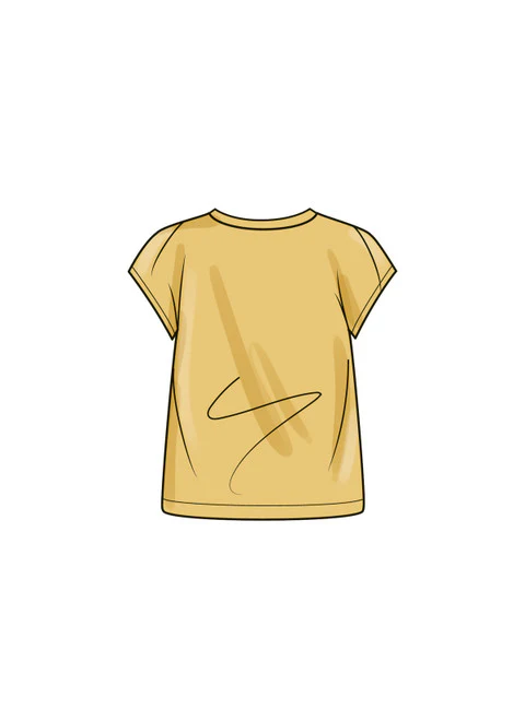 Simplicity Child/Teen Sweatshirt and Shorts S9801 - Image 7