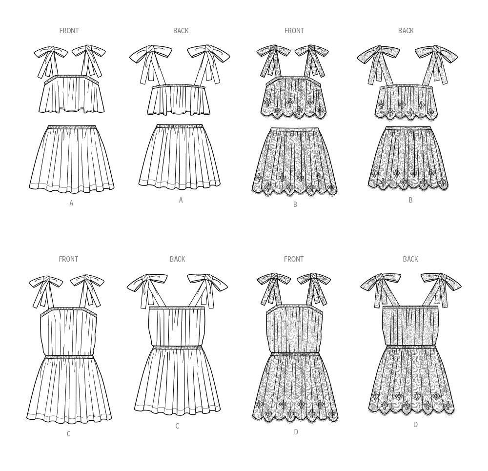 Simplicity Child/Teen Top, Skirt & Dresses S9963 - Image 14