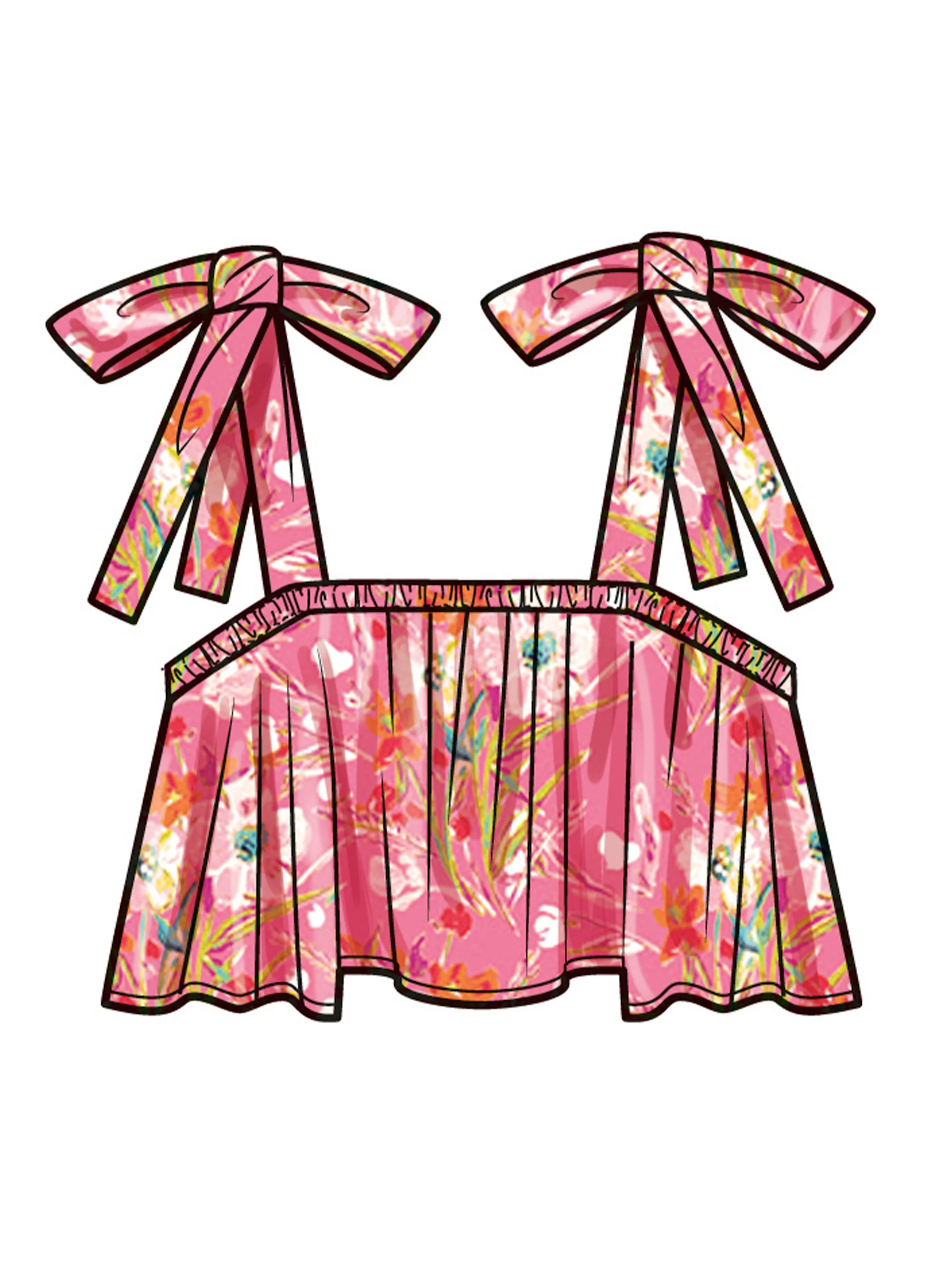 Simplicity Child/Teen Top, Skirt & Dresses S9963 - Image 8