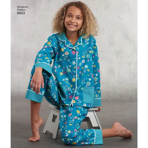 Simplicity Child/Teen/Women's Nightwear S8803 - Image 4