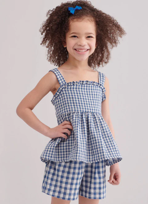 Simplicity Child Top, Trousers & Shorts S9800 - Image 3