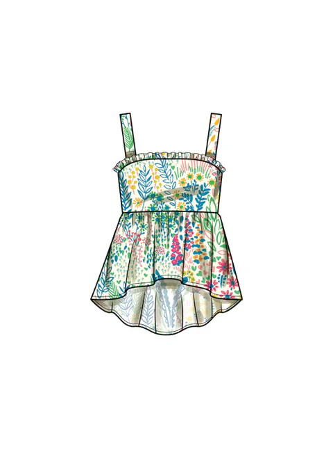 Simplicity Child Top, Trousers & Shorts S9800 - Image 5