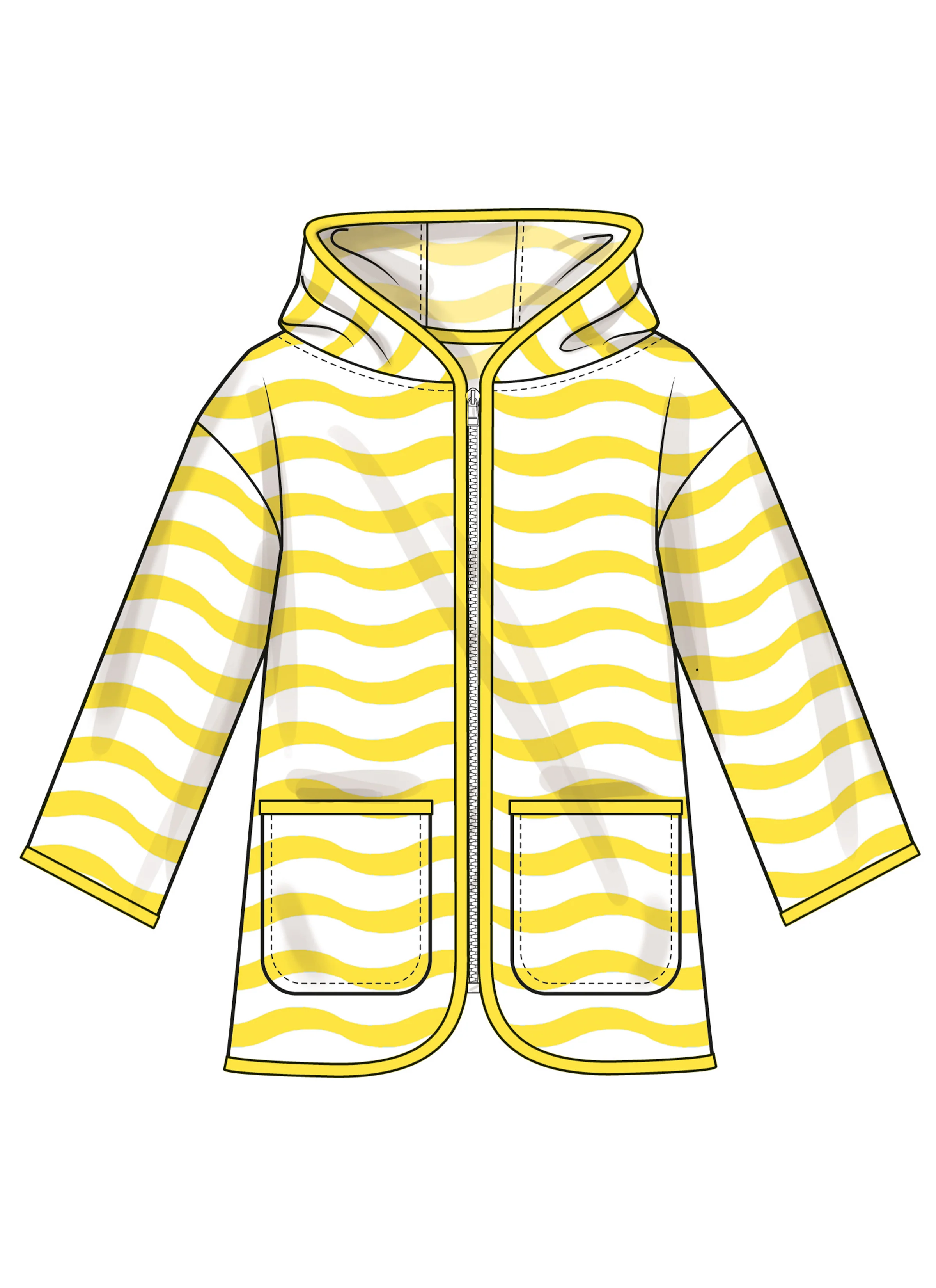 Simplicity Children's and Girls' Hooded Cover Up S3147 - Image 6