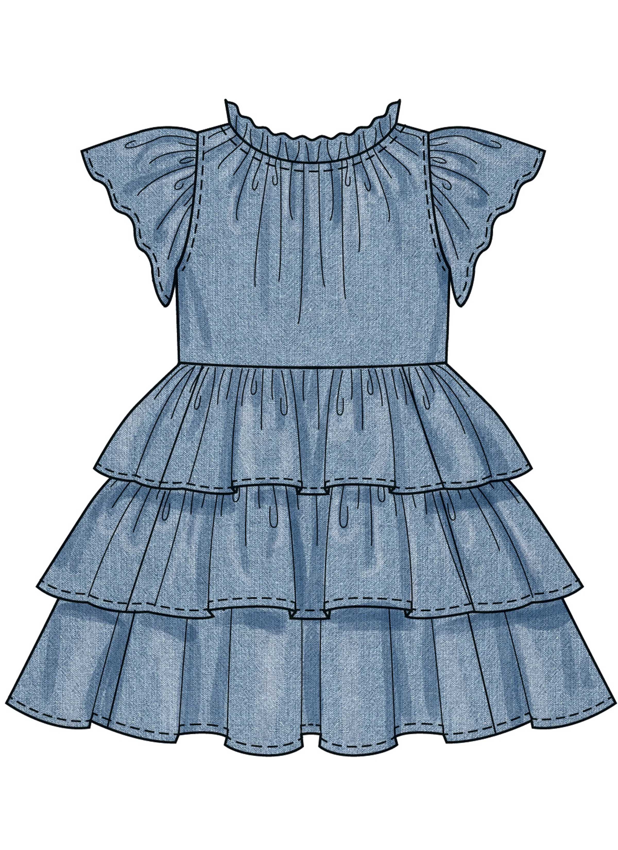 Simplicity Children's Dresses S3078 - Image 2
