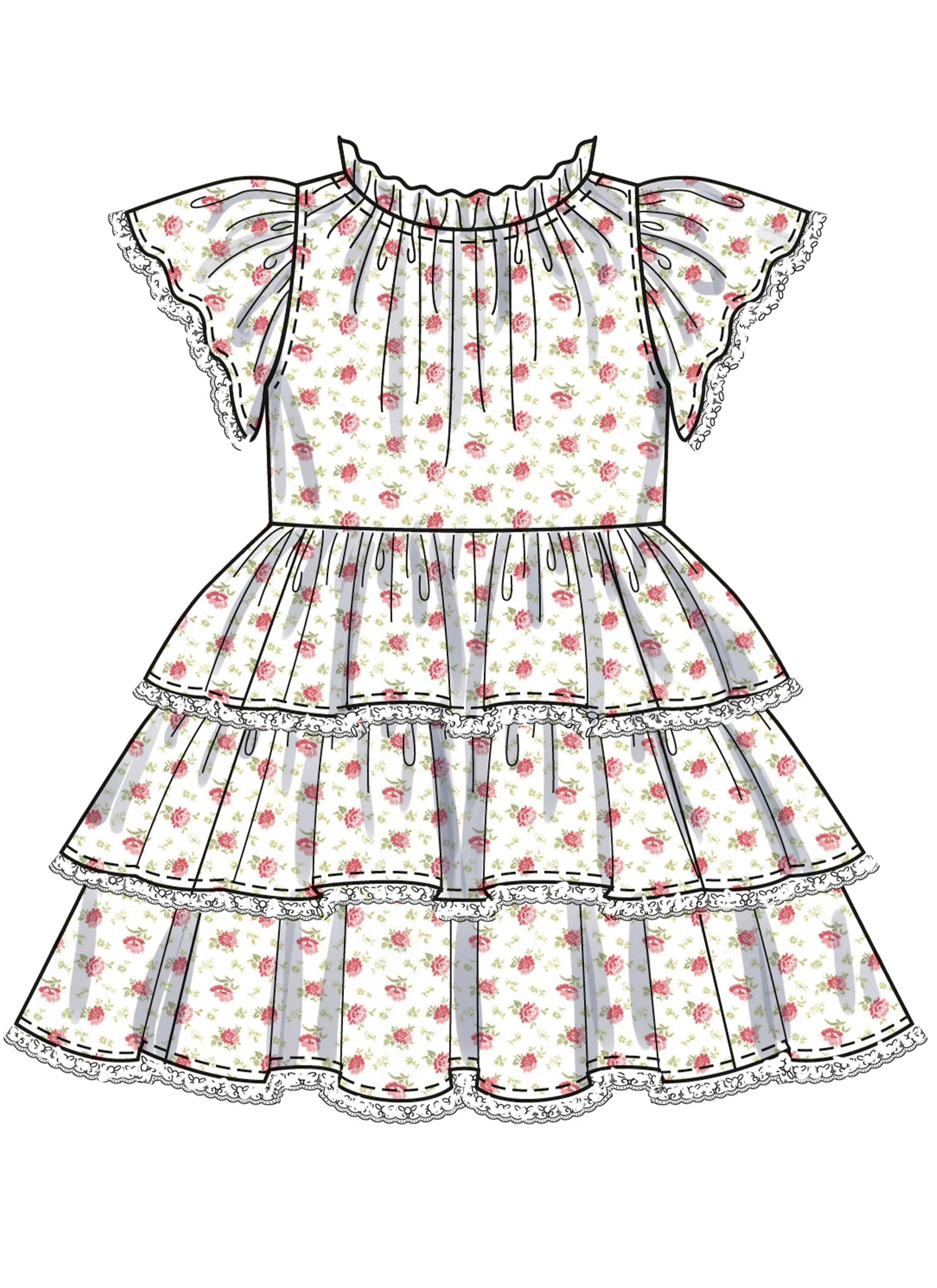 Simplicity Children's Dresses S3078 - Image 3