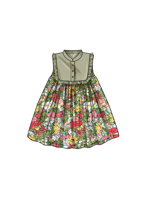 Simplicity Children's Dresses S9830 - Image 7