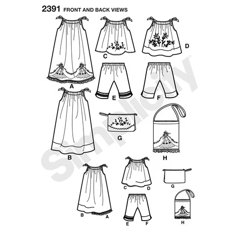 Simplicity Children's Outfits S2391 - Image 6