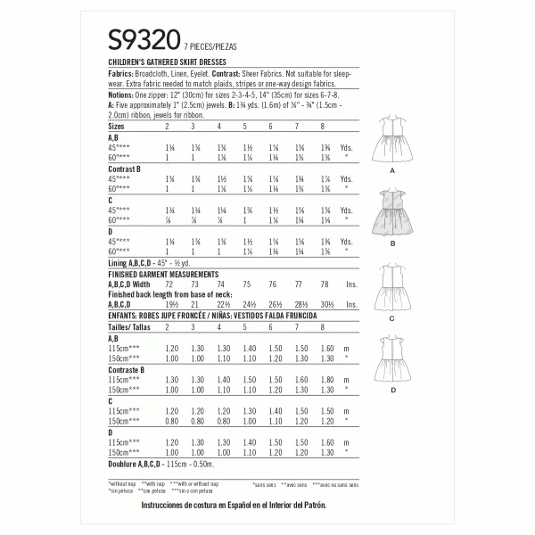 Simplicity Child's Dresses S9320 - Image 5