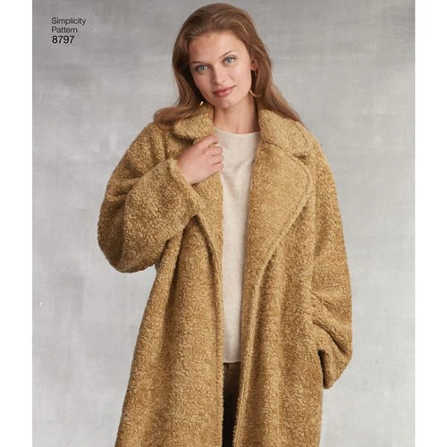 Simplicity Coat S8797 - Image 4