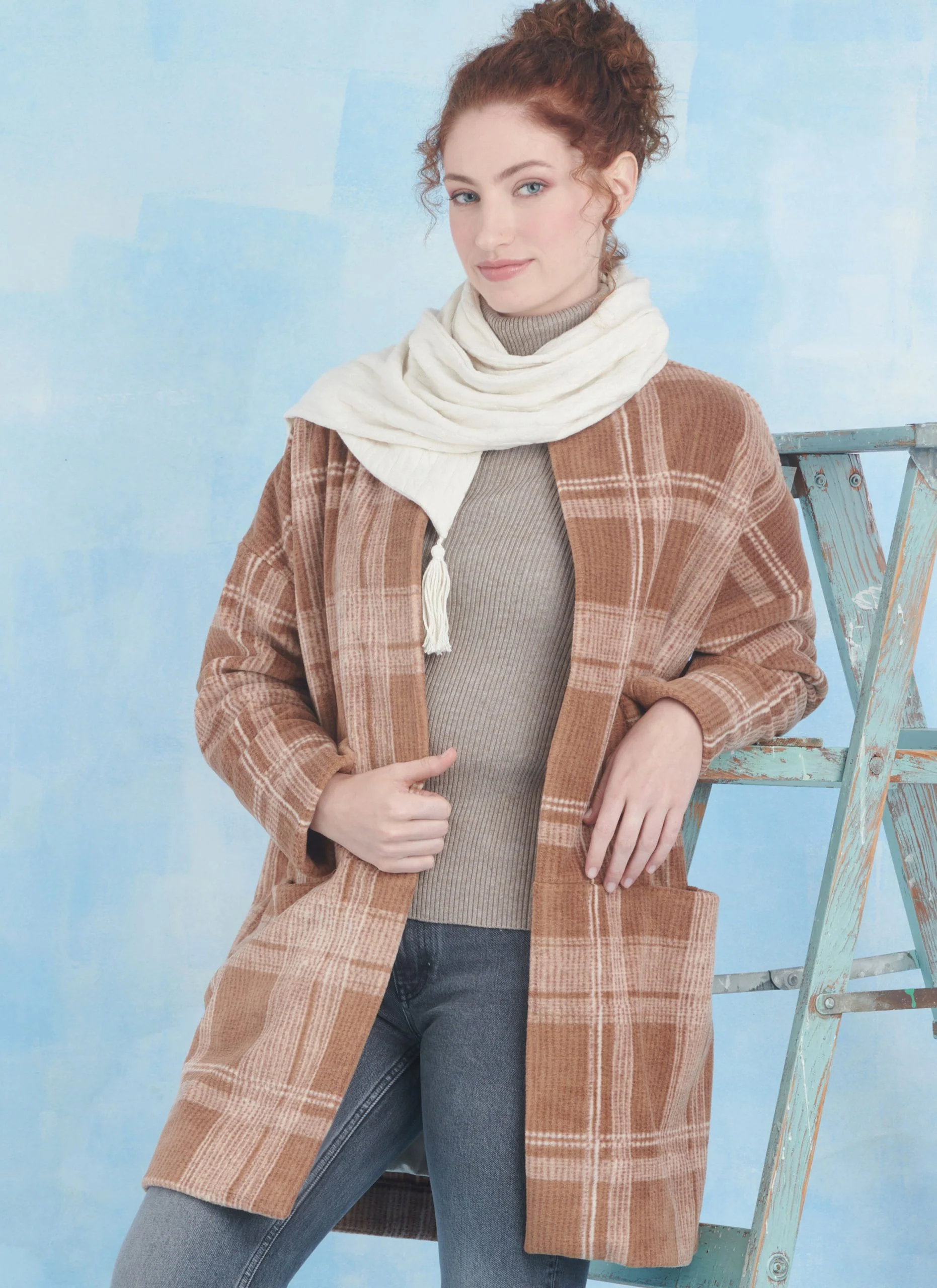 Simplicity Coats & Scarf S9853 - Image 3