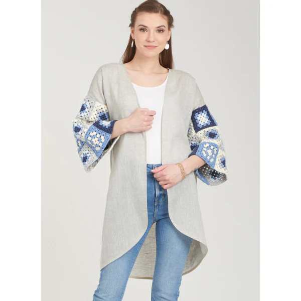 Simplicity Crochet and Sew Top, Jacket and Bag S9633 - Image 4