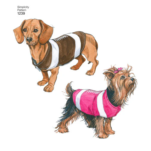 Simplicity Dog Coats S1239 - Image 4