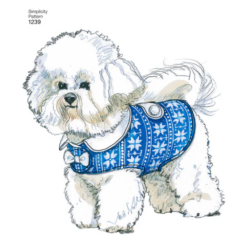 Simplicity Dog Coats S1239 - Image 6