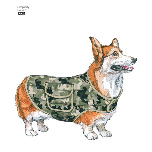 Simplicity Dog Coats S1239 - Image 7
