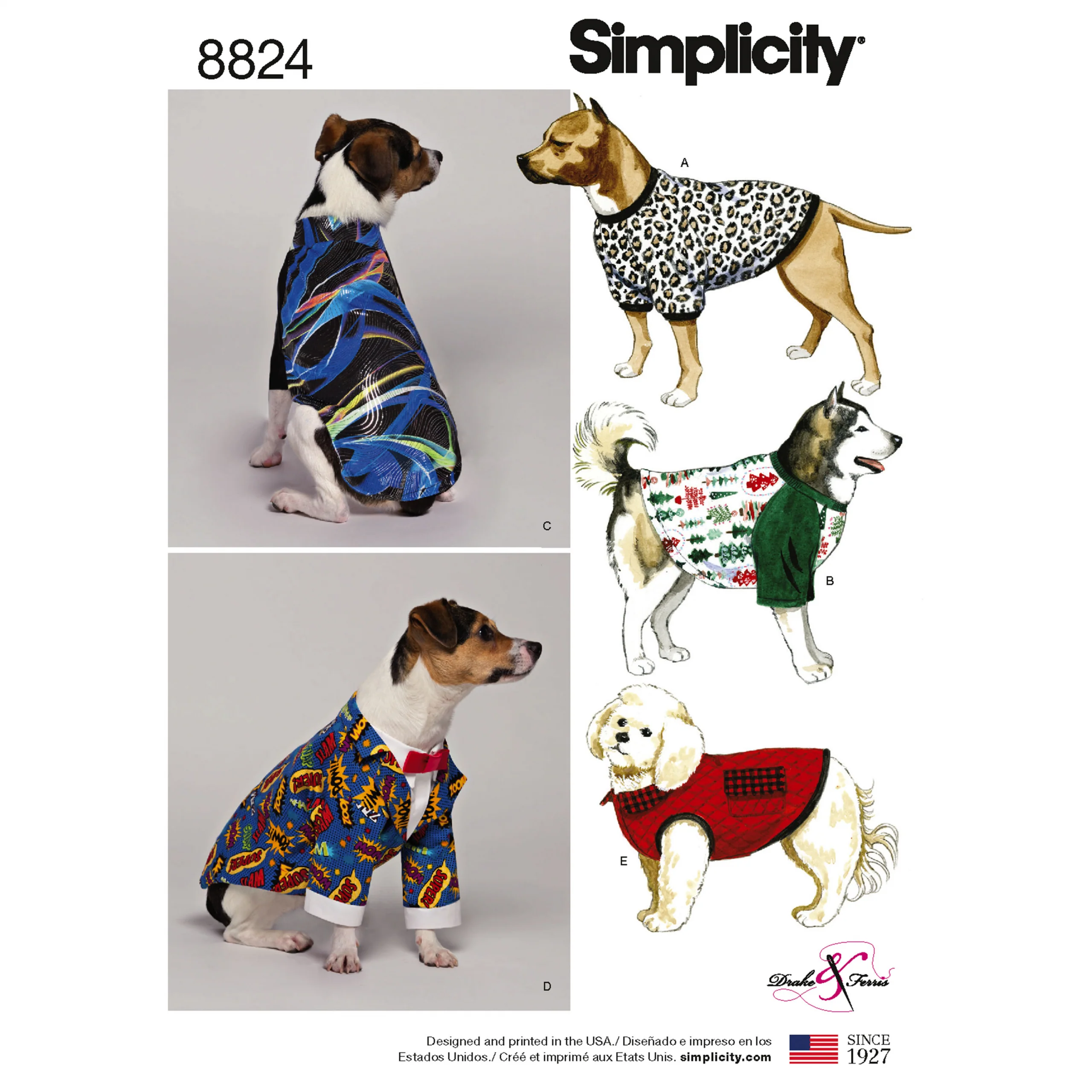 Simplicity Dog Coats S8824 - Image 2
