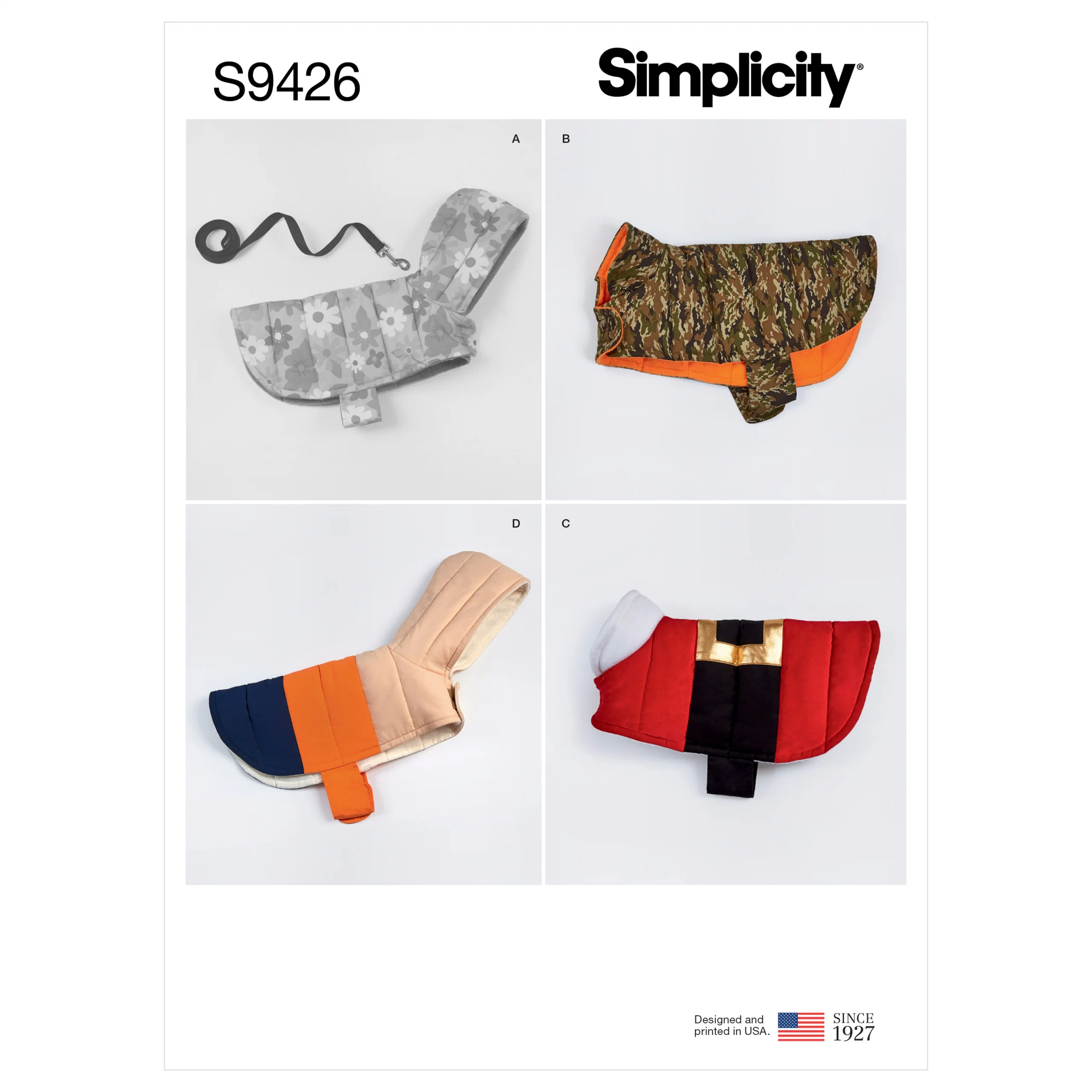 Simplicity Dog Coats S9426 - Image 2