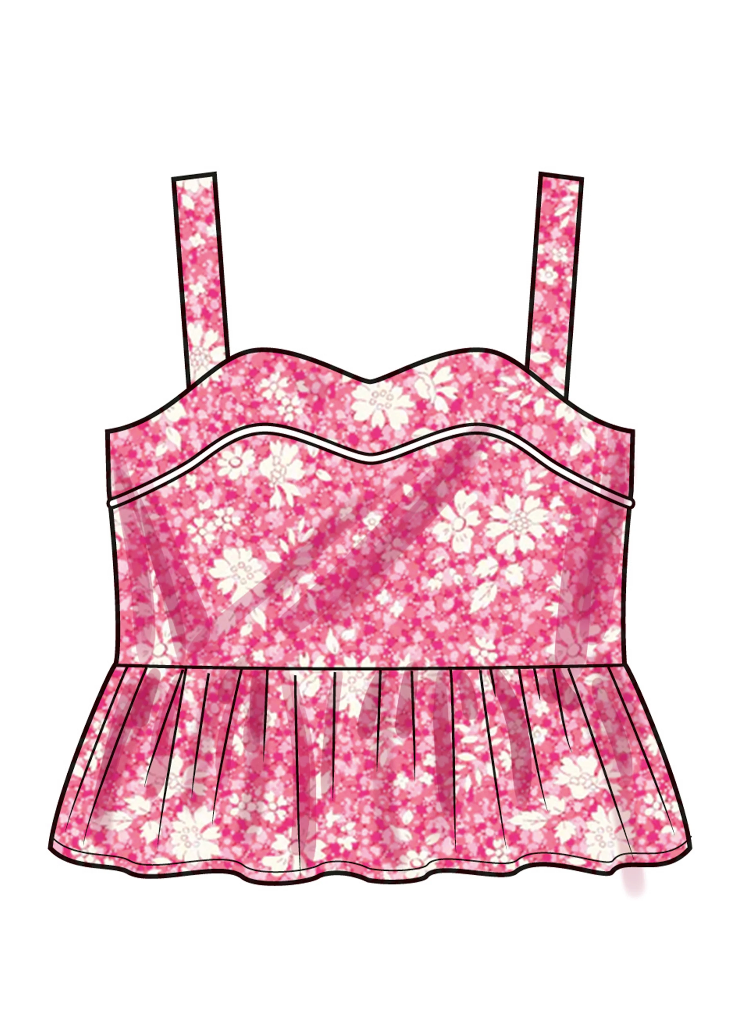 Simplicity Toddlers' Dress, Top and Shorts S3112 - Image 5