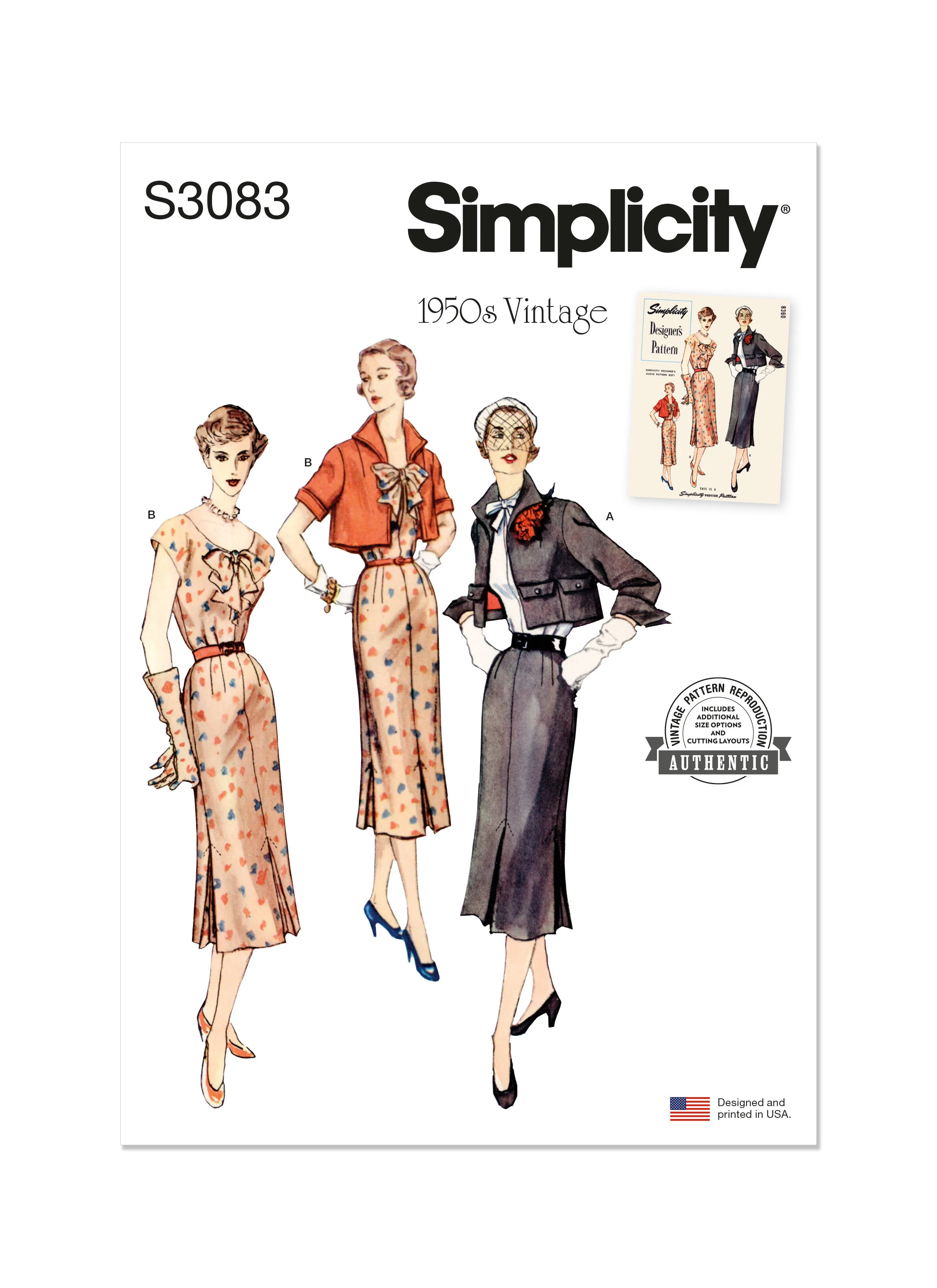 Simplicity Dress and Jacket S3083 - Image 2