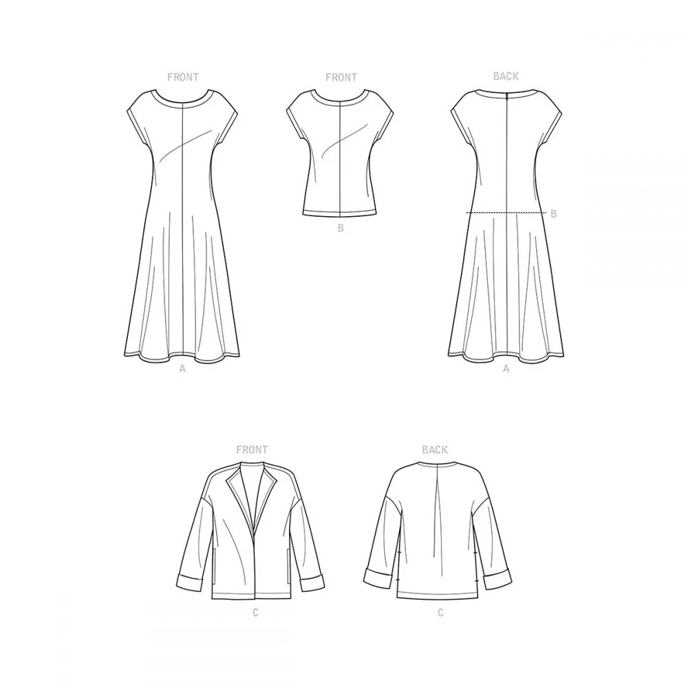 Simplicity Dress, Jacket and Top S9263 - Image 7