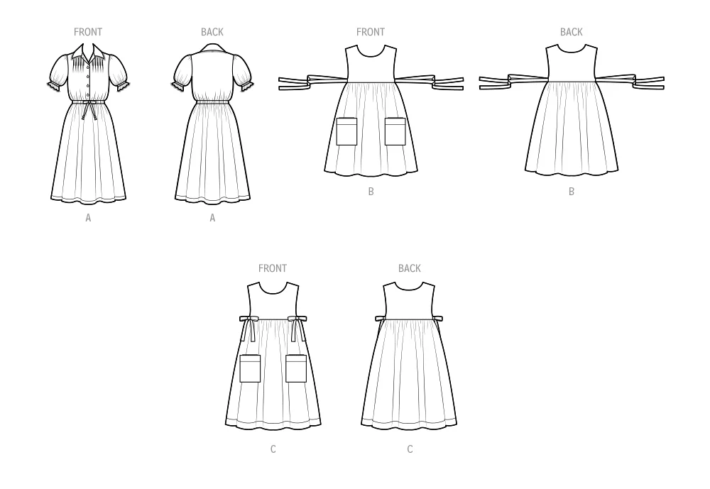 Simplicity Dress & Pinafore Apron S9835 - Image 7