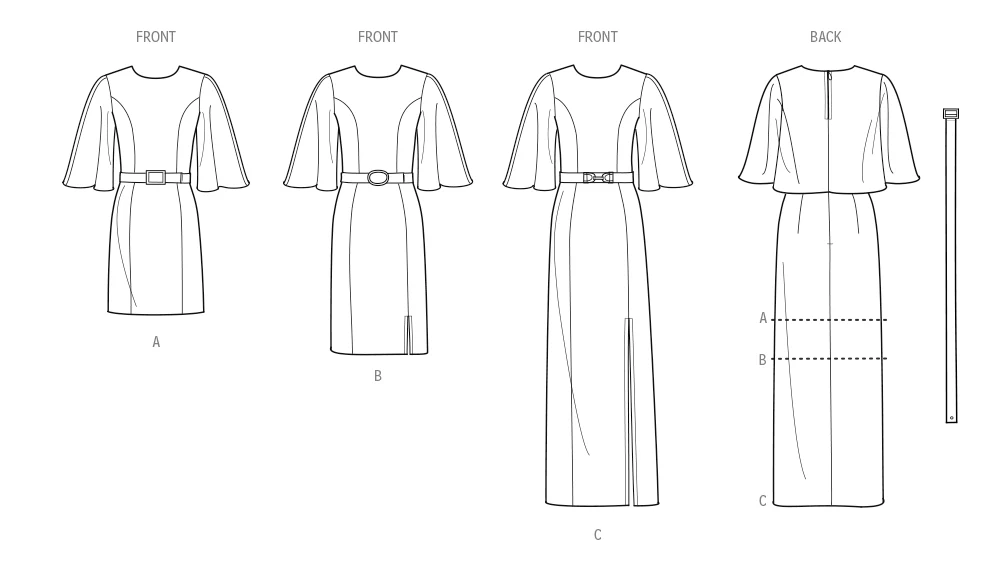 Simplicity Dress S3000 - Image 7