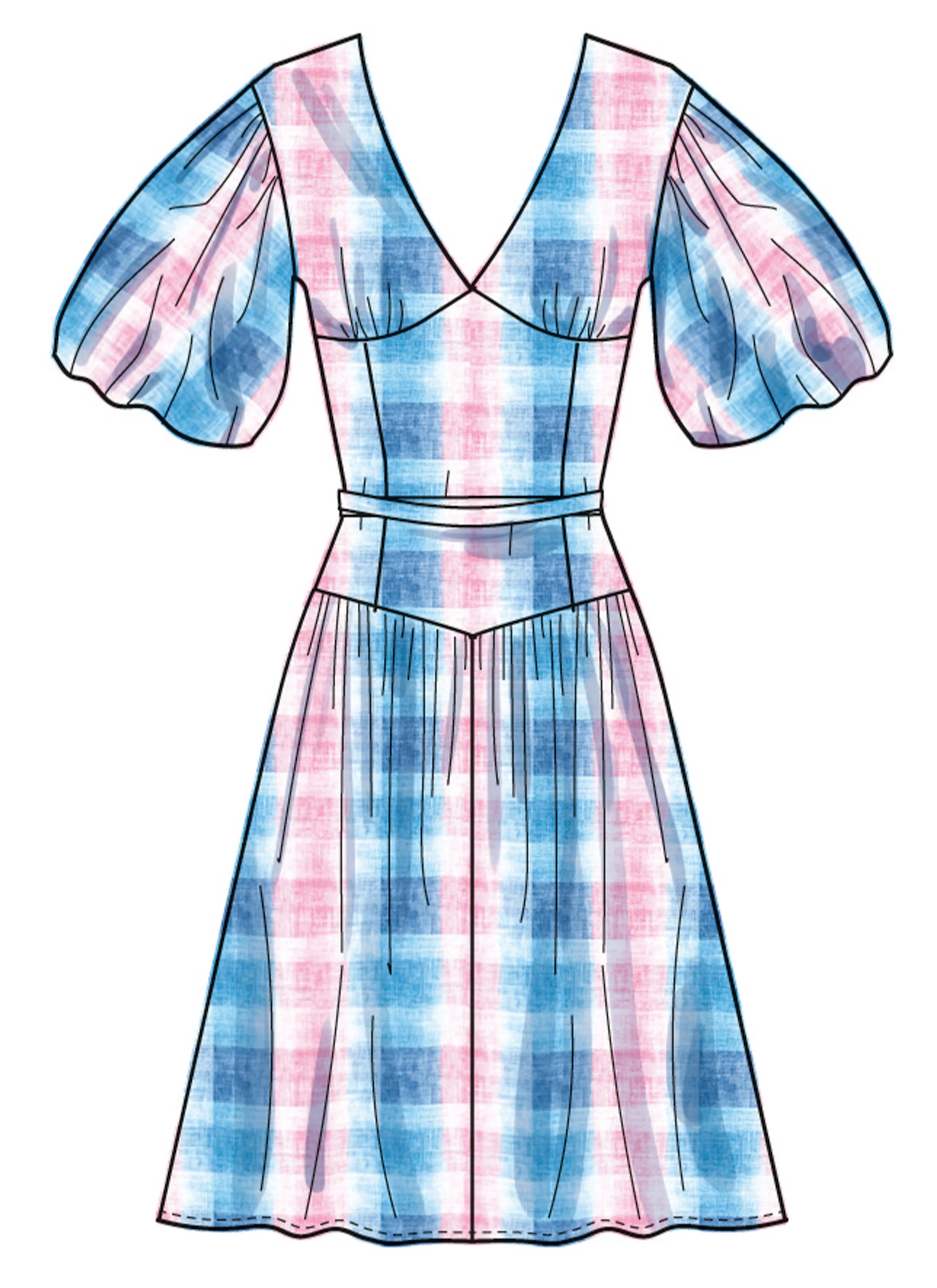 Simplicity Dress S3096 - Image 3