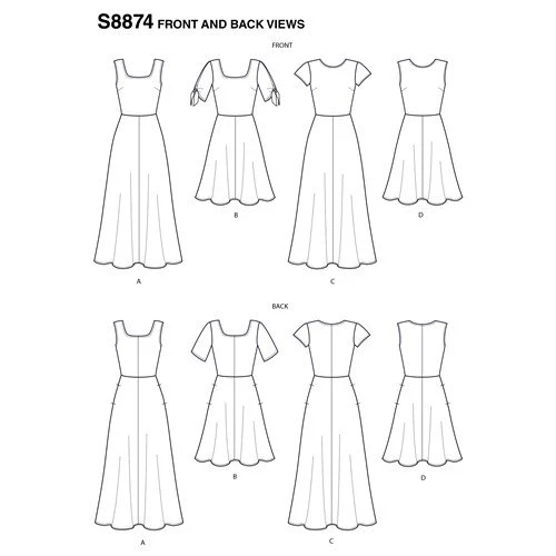 Simplicity Dress S8874 - Image 5