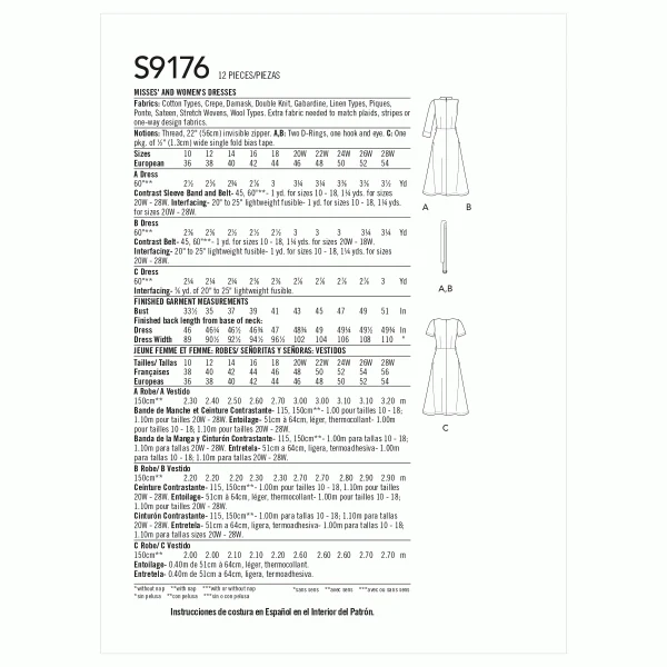 Simplicity Dress S9176 - Image 4