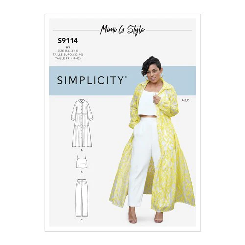 Simplicity Dress, Top and Trousers S9114 - Image 2