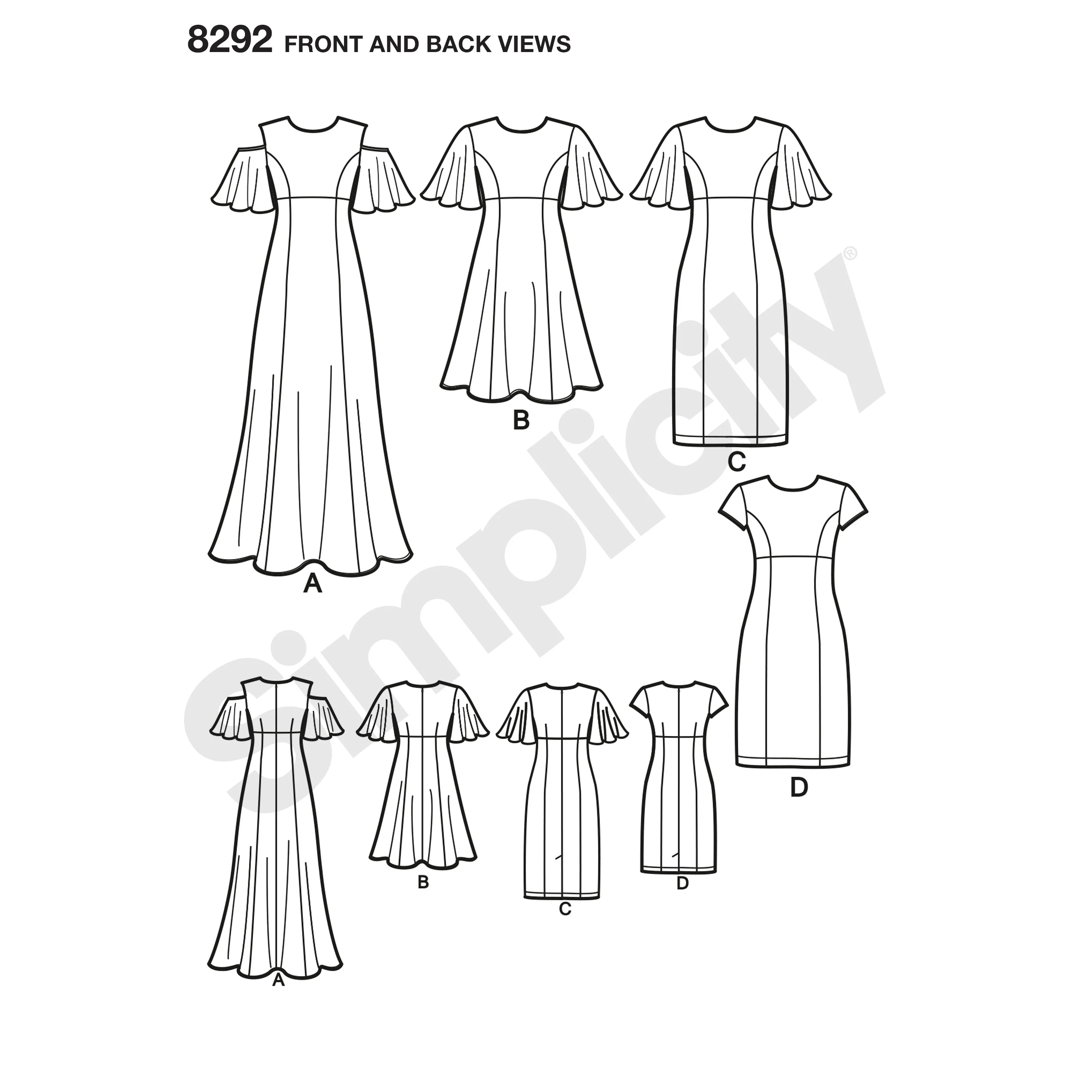 Simplicity Dresses S8292 - Image 4