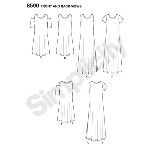 Simplicity Dresses S8590 - Image 9