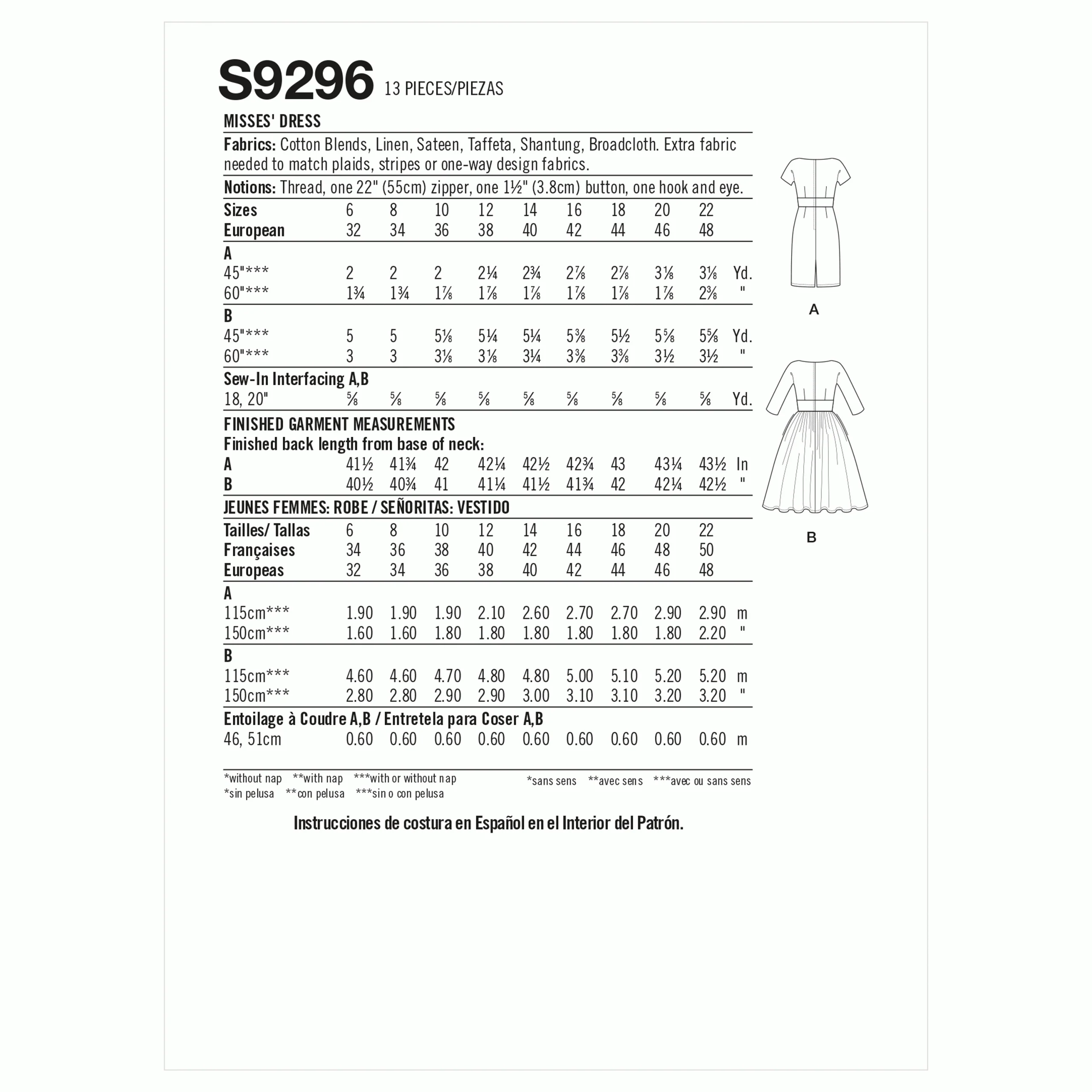 Simplicity Dresses S9296 - Image 4